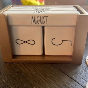 Rae Dunn Block Perpetual
Calendar